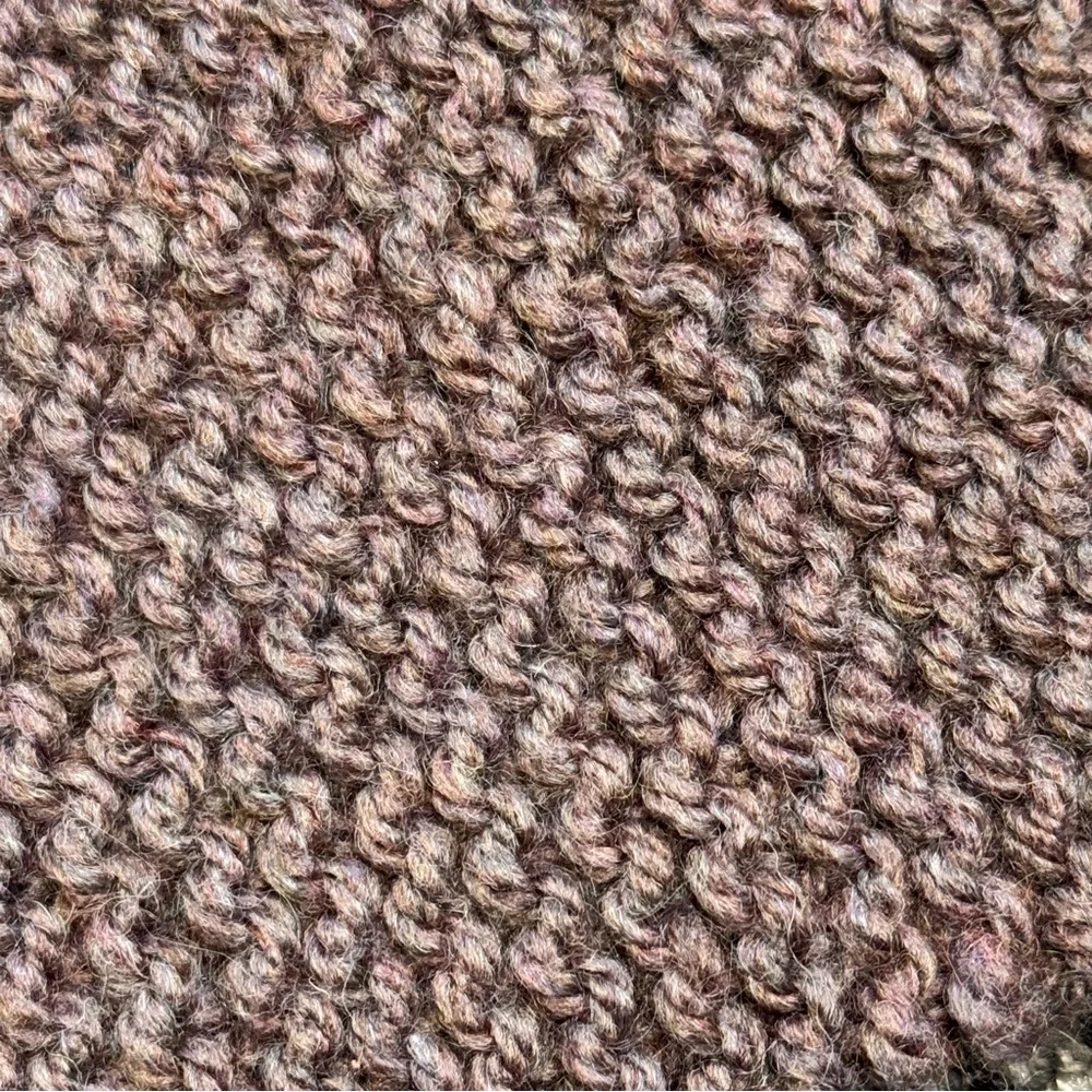 Elegant Brown Knit Headband